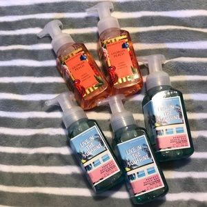 Bath and body foaming hand soap